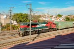 FXE SD70ACe Locomotive running as DPU